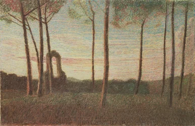 Landscape of the Villa Borghese